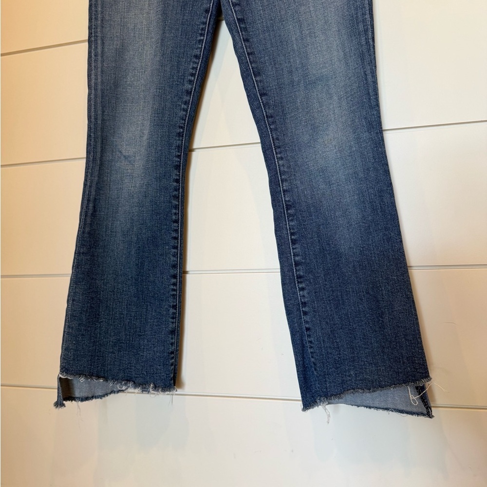 Mother The Insider Crop Step Fray in Girl Crush Size 25 - Picture 7 of 11